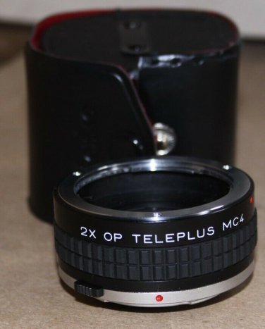 KENKO MC4 2x CFE OP TELEPLUS for Canon FD w case