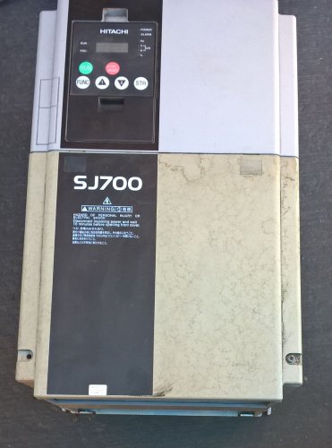 Hitachi SJ700D-185HFUF3 Inverter AC Drive, 380-480volt, 3ph 25HP 38/43Amp 400Hz