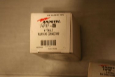 NEW Commscope Andrew F4PNF-BH Type  N Female Bulkhead Connector 1/2" HELIAX