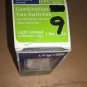 Leviton Light Almond Double Wall Light Switch Duplex Toggle 15A Bulk 5224-2T
