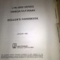 L3/Litton LTN-3000 Omega/VLF/RNAV system  Dealer Handbook manual 300410