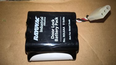 Rayovac Model RDL6AA 9V Door Lock Battery Pack 6xAA 26111710 1WC73