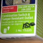 Leviton Ivory TAMPER RESISTANT Wall Toggle Light Switch Outlet 15A Bulk T5225-I