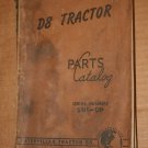 CAT Caterpillar D8 Tractor Parts Catalog Ser Numbers 2U1-UP    1950