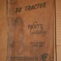 CAT Caterpillar D8 Tractor Parts Catalog Ser Numbers 2U1-UP    1950