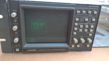 LEADER COMPONENT/SERIAL SDI DIGITAL WAVEFORM MONITOR LV 5100D video rack adapter