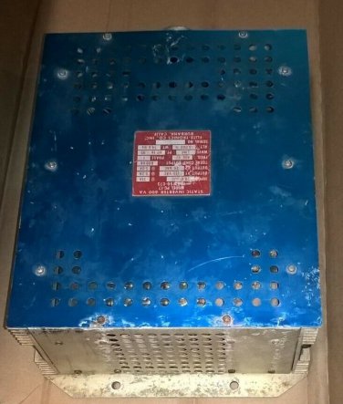 Avionic Instruments/Marathon-Norco/Filte-Tronics PC-17 Static Inverter .