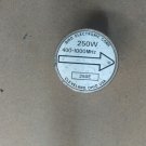 Bird 250E 250W 250 watts 400-1000 MHz 43 Wattmeter Plug-in Element7/8" used