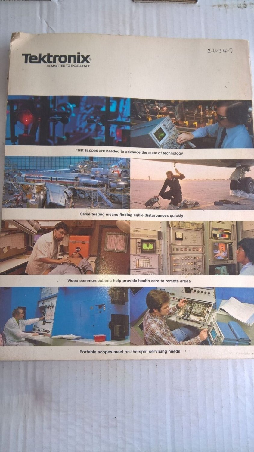 Rare Tektronix 1978 Test Equipment Catalog Manual Databook