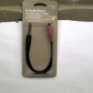 Radioshack 9" Gold-plated 1/4 Male To Dual Rca Female Y Adapter - Splitter - Cat
