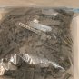 26oz Bulk Dark Grey Lego bricks, plates, curves and slopes .etc