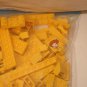 15oz Bulk Yellow Lego bricks, plates, curves and slopes .etc