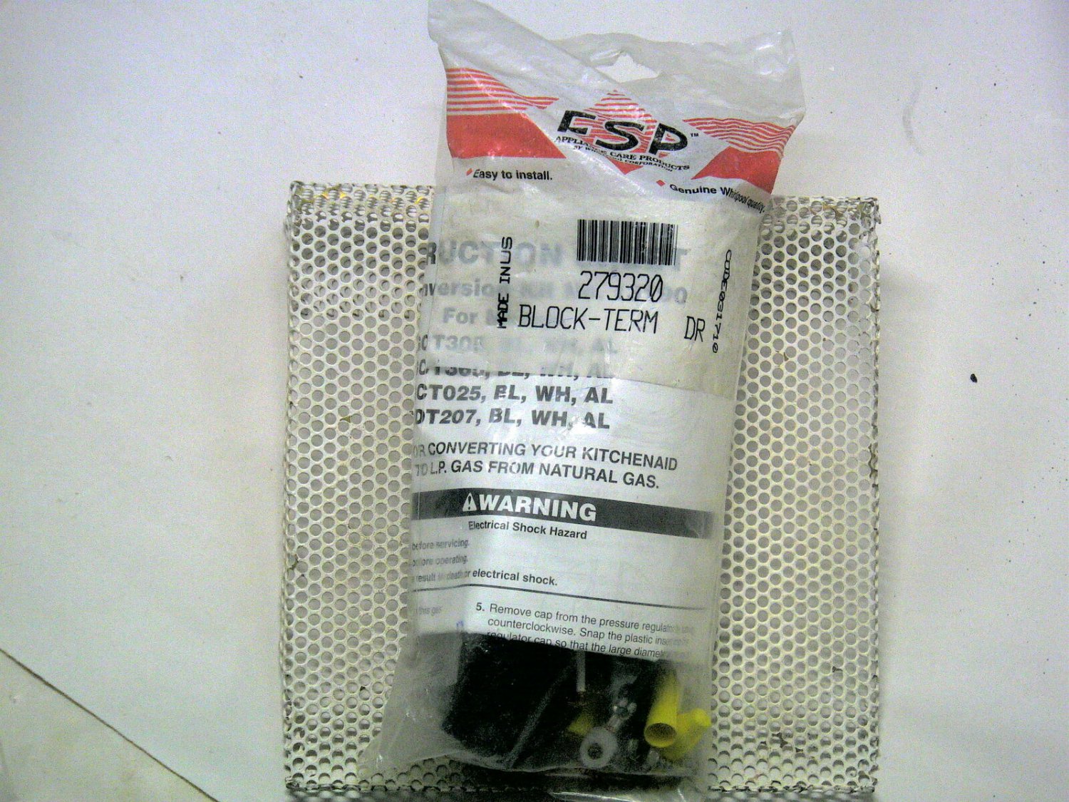 Genuine OEM Whirlpool Dryer Terminal Block Kit 279320 NEW SEALED