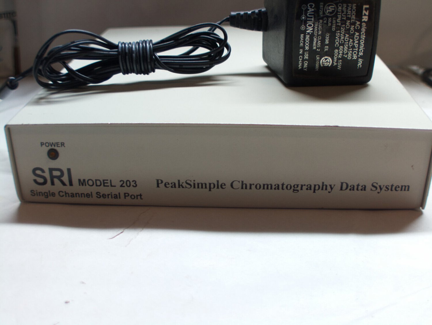 SRI 302 PeakSimple Chromatography Data System 1 Channel USB Port interface 1CH