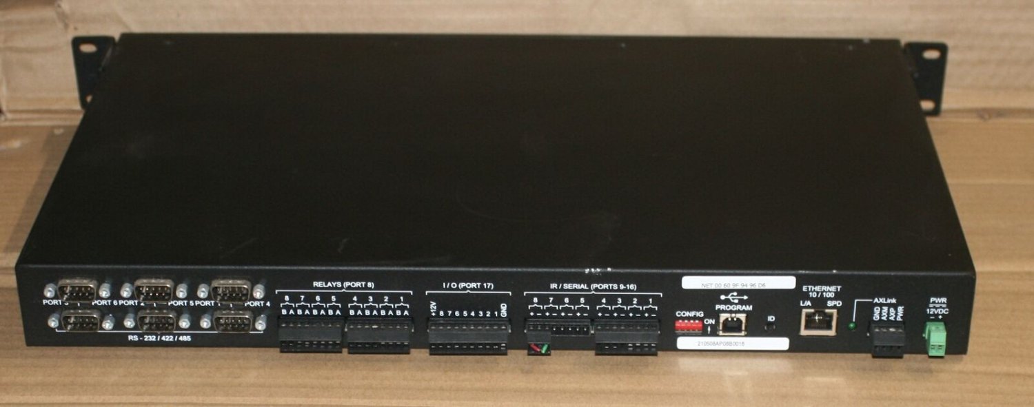 AMX NI-3101-SIG Rack Mount Home Automation Controller FG2105-08 netlinx ...