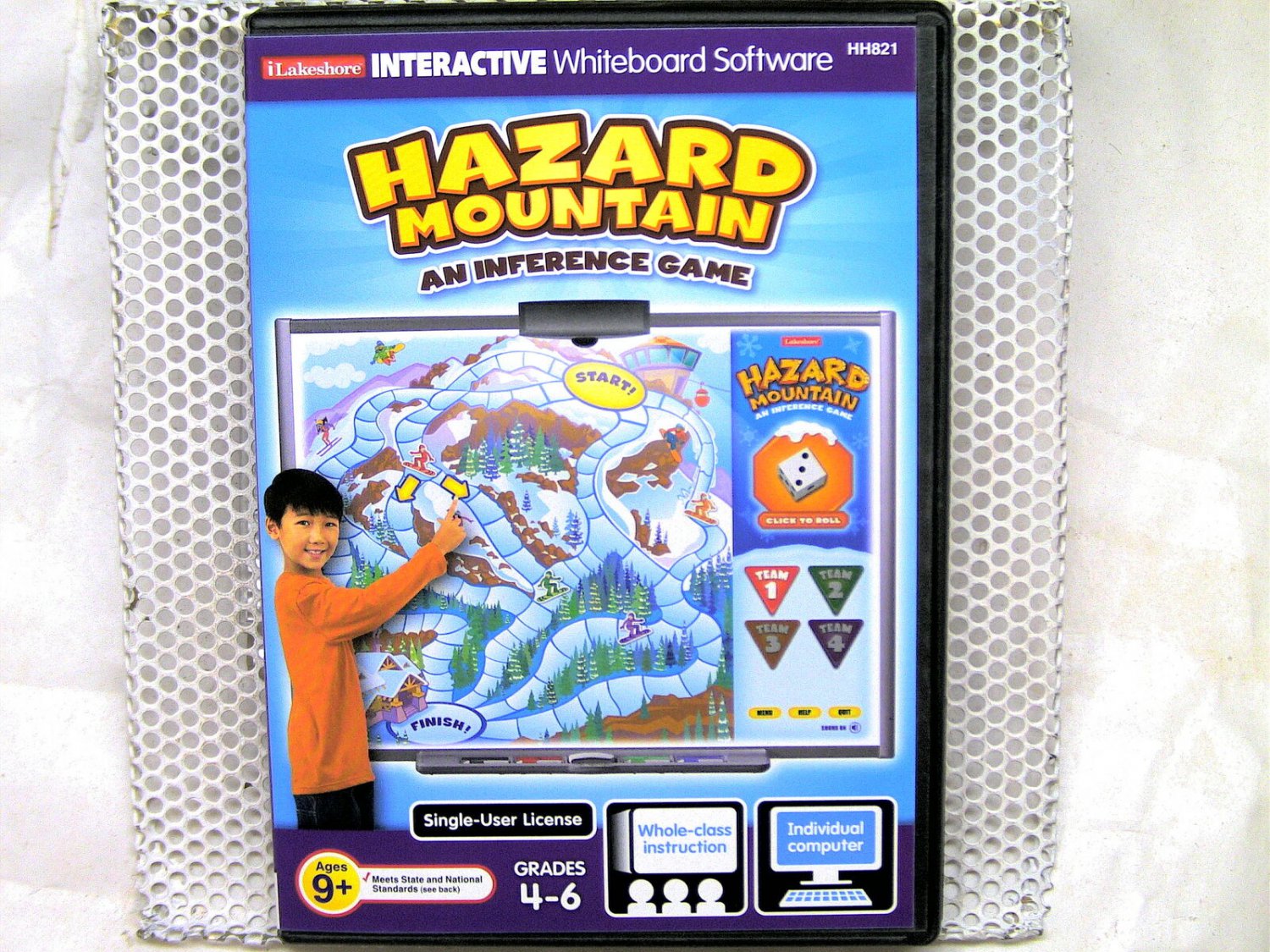 Lakeshore Hazard Mountain Whiteboard Software Inference game grades 4-6