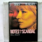 Notes on a Scandal Bill Nighy Judi Dench Cate Blanchett [dvd]