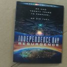 INDEPENDENCE DAY - RESURGENCE BLU-RAY + DVD  (WITH SLIPCOVER)