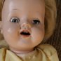Doll Used 20 inch Dressed Jointed Plastic Body Unknown Maker 1950s Vintage