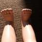 Doll Used 20 inch Dressed Jointed Plastic Body Unknown Maker 1950s Vintage