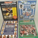 Pro Football Sticker Book Big Leaguers Play Book Superstars 1990s Collection Lot