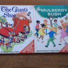 The Giant's Shoe Mulberry Bush Vintage1960's Children's Story Book Rand McNally