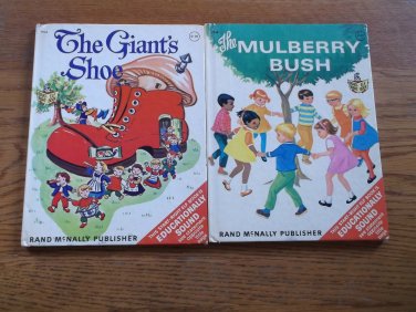 The Giant's Shoe Mulberry Bush Vintage1960's Children's Story Book Rand McNally