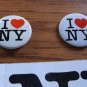 I Love NY Bumper Sticker Pinbacks Vintage 1977 Milton Glaser Promotional Items