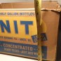 Linit Liquid Starch Advertising Cardboard Box 6 One Half Gallon Bottles Vintage