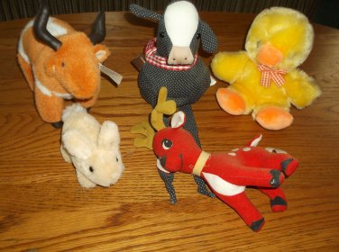 Stuffed Animals Gund Overly Raker Dakin Sonoran Fun World Vintage Collection 5