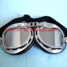 ( 11pcs/lot) T-003 Classical Lenses Protect Motorcycle Sunglasses Halley Goggles Sliver Glasses
