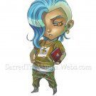 Sacred- Chibi Cellphone Charm 2