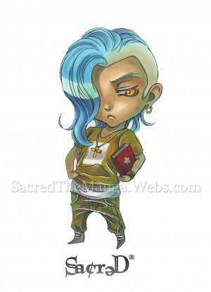 Sacred- Chibi Cellphone Charm 2