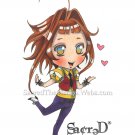 Sacred- Chibi Cellphone Charm 3