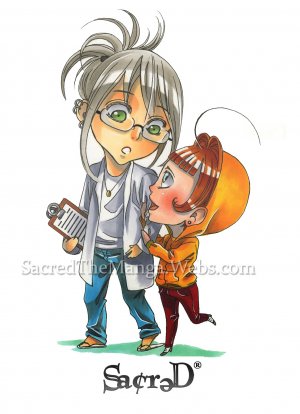 Sacred- Chibi Cellphone Charm 9