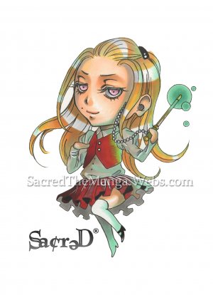 Sacred- Chibi Cellphone Charm 6