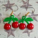 Cute Twin Cherry Earrings