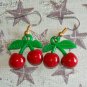 Cute Twin Cherry Earrings