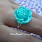 LIGHT YELLOW Rose Ring