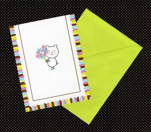 Teddy Bear Card