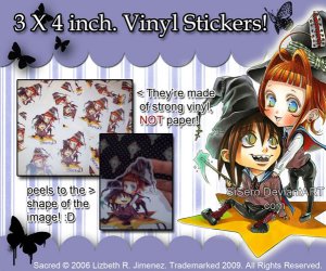 ::SOLD OUT:: Sacred- Chibi Star VINYL Sticker