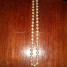 VINTAGE PEARL CREAM NECKLACE 17"