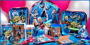 Star Wars - The Clone Wars Party Supplies + COSTUME