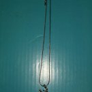 ( MILITARY POLICE ) SILVER NECKLACE WITH MP PENDANT 18"