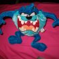 VERY RARE 1980'S BLUE TAZ DEVIL PLUSH...HAS HOOK 2 HANG