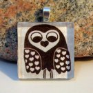 Sweetheart Owl Glass Tile Pendant (11)
