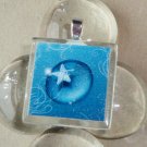 Star Light Glass Tile Pendant