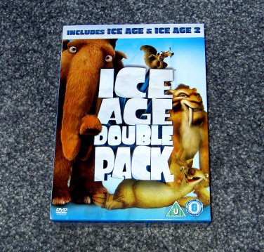 Ice Age 1 and 2 DVDs - Region 2 - The Meltdown