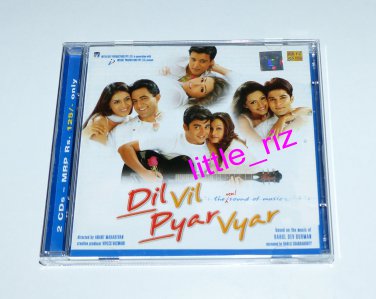 **DIL VIL PYAR VYAR** Bollywood/Indian Soundtrack CD - 2 CD Set - R.D. Burman