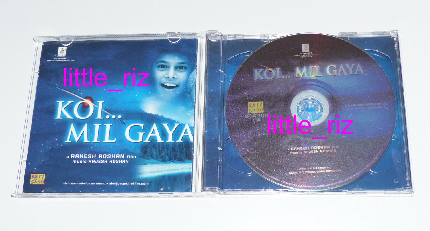 Koi Mil Gaya Bollywood Indian Soundtrack Cd Hrithik Roshan Preity